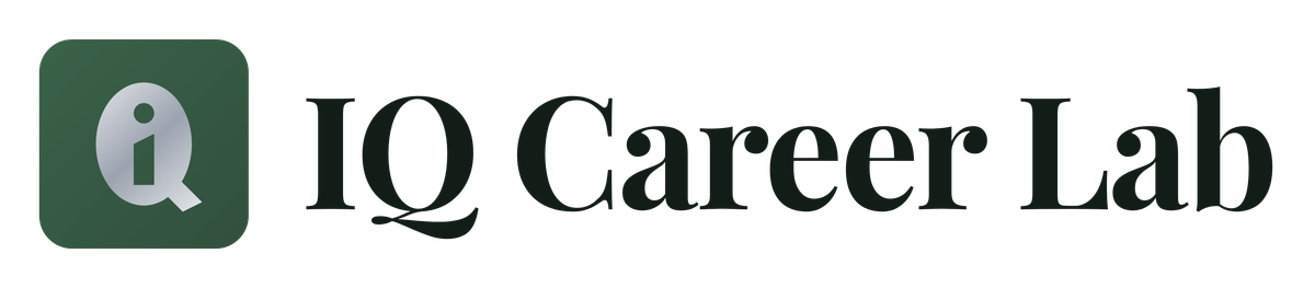 IQ Career Lab primary lockup