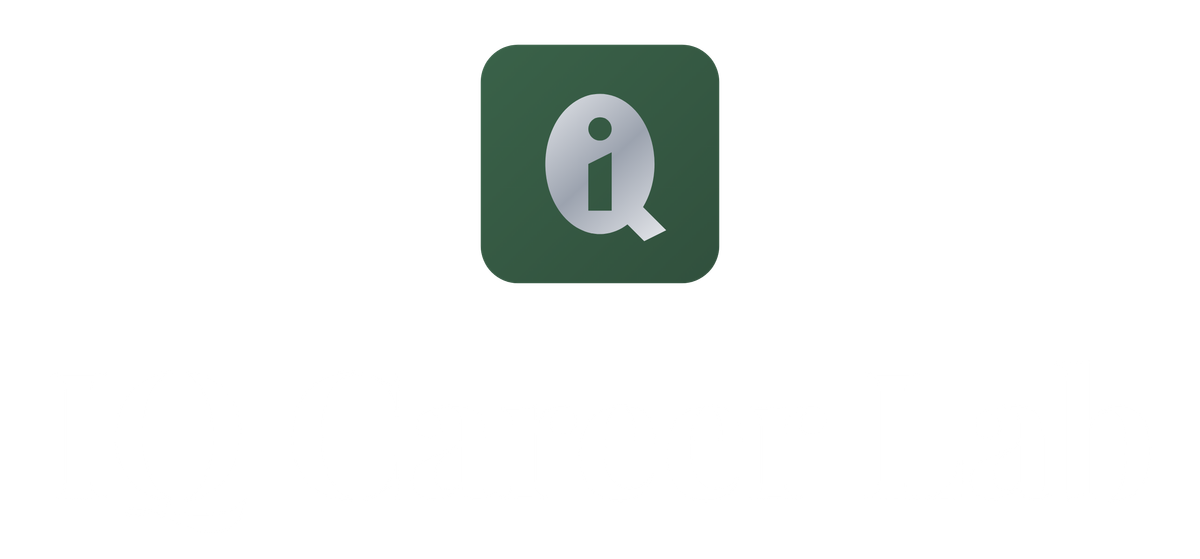 IQ Career Lab stacked lockup, reversed